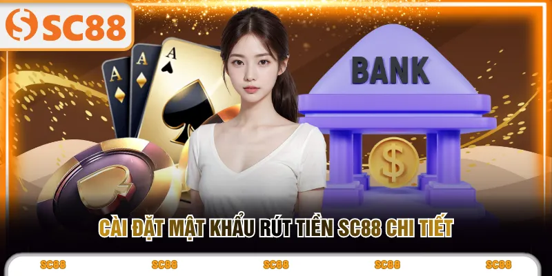 Cài đặt mật khẩu rút tiền SC88 chi tiết