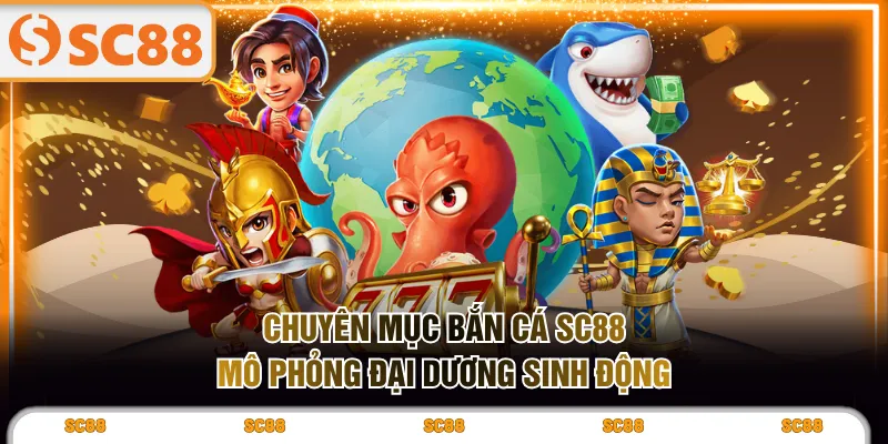 Chuyên mục Bắn Cá SC88 mô phỏng đại dương sinh động