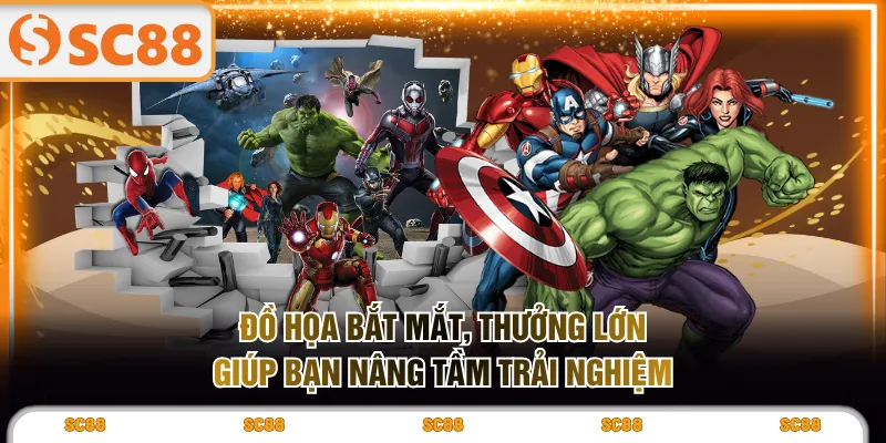 Đồ họa bắt mắt, thưởng lớn giúp bạn nâng tầm trải nghiệm