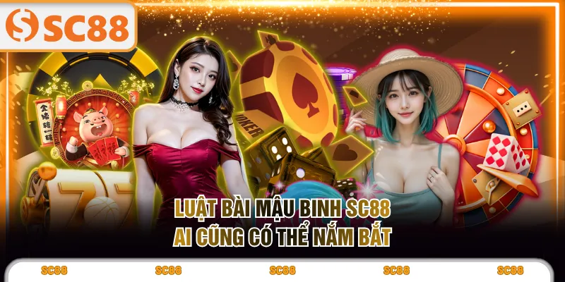 Luật bài Mậu Binh SC88 ai cũng có thể nắm bắt