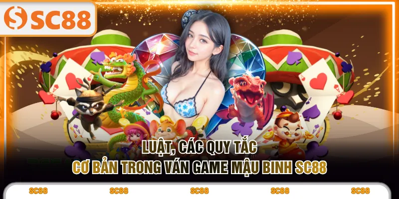 Luật, các quy tắc cơ bản trong ván game Mậu Binh SC88