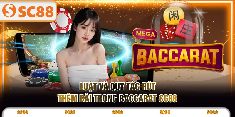 Luật và quy tắc rút thêm bài trong Baccarat SC88
