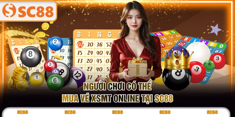 Người chơi có thể mua vé XSMT online tại SC88